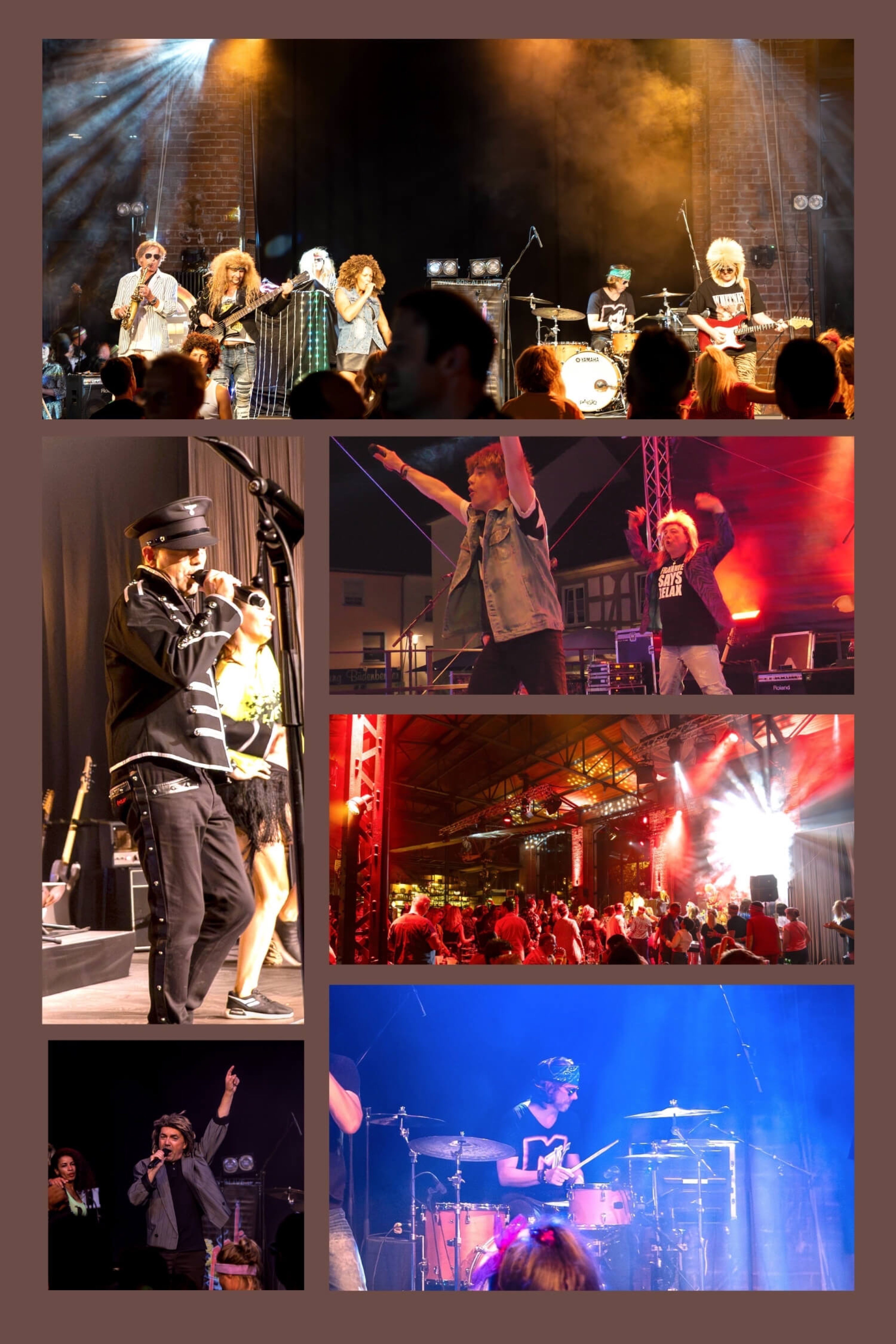 Bilder Galerie - 80s Alive - 80er Jahre Live Fotos 80s Tribute Show Coverband stadtfest firmen veranstaltung festival altstadtfest Sommerfest Open Air