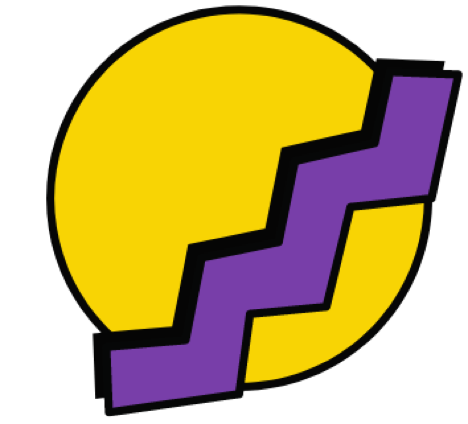 80er Jahre Figur Dreiecke